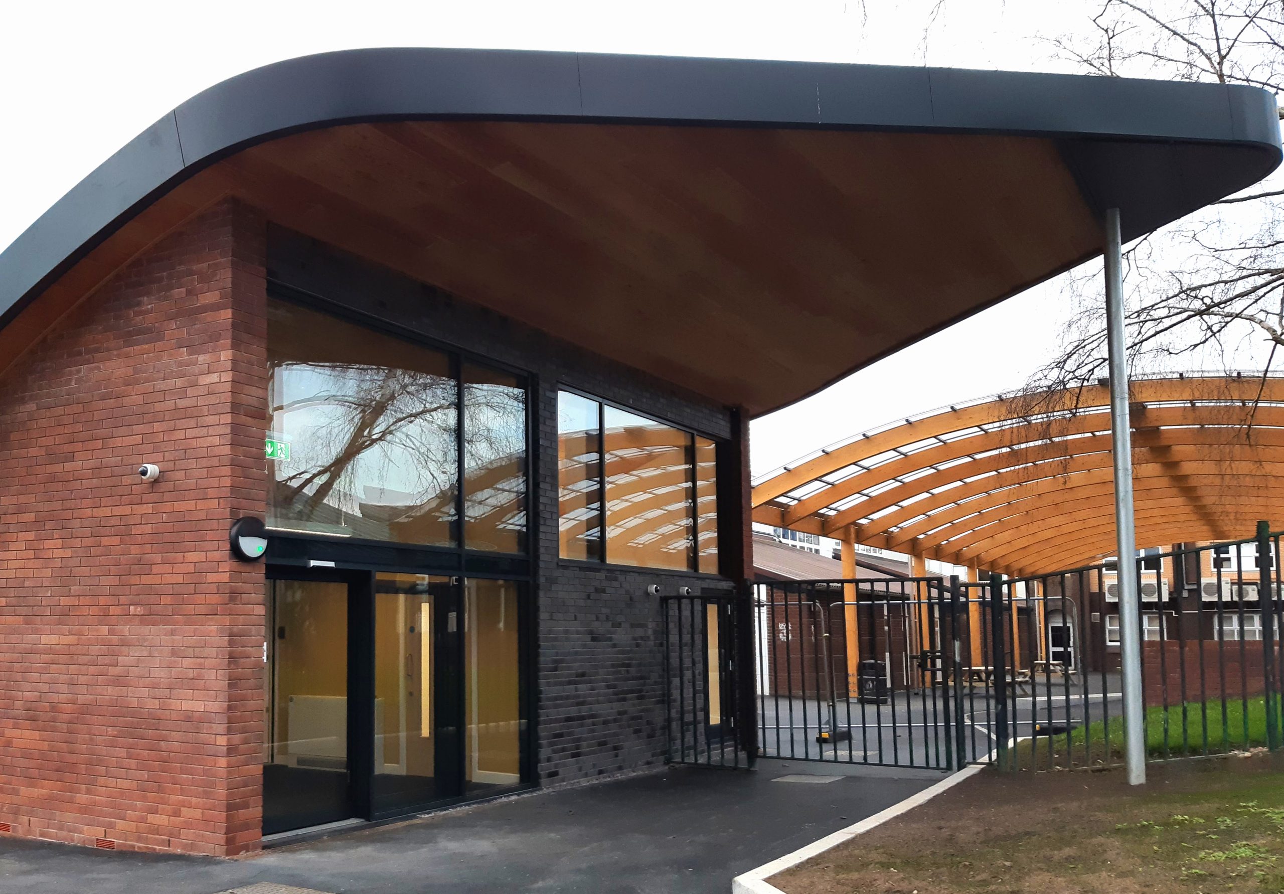 Holmes Chapel Entrance and Canopy